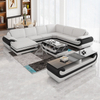 Divano componibile in pelle dal design moderno musulmano