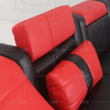 Divano componibile a led con schienale alto per il tempo libero con chaise